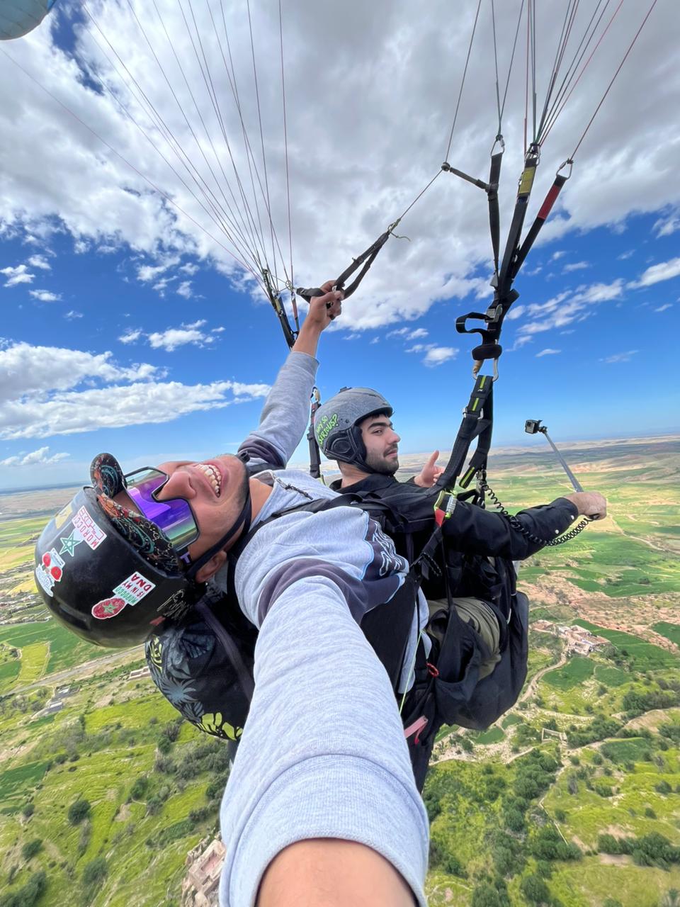 Vuelo en parapente
